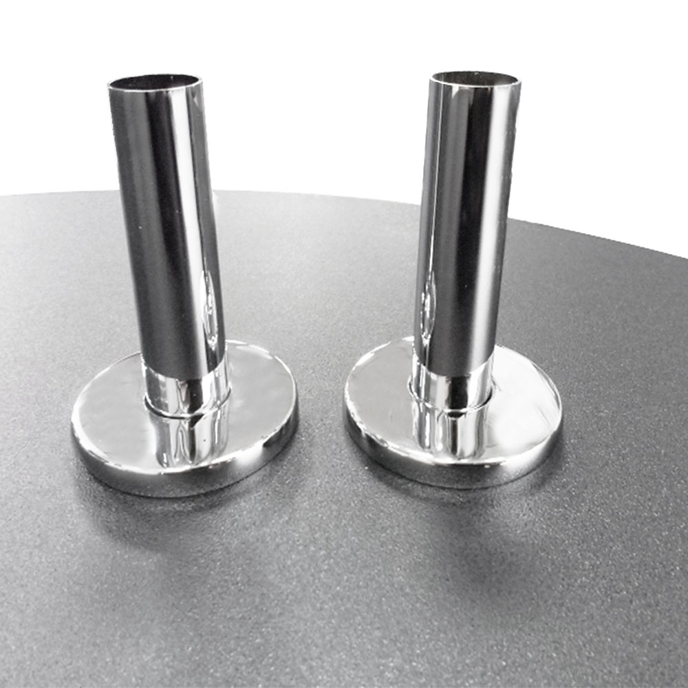 Kit Cubretubos SECATOALLAS redondo CROMO brillo