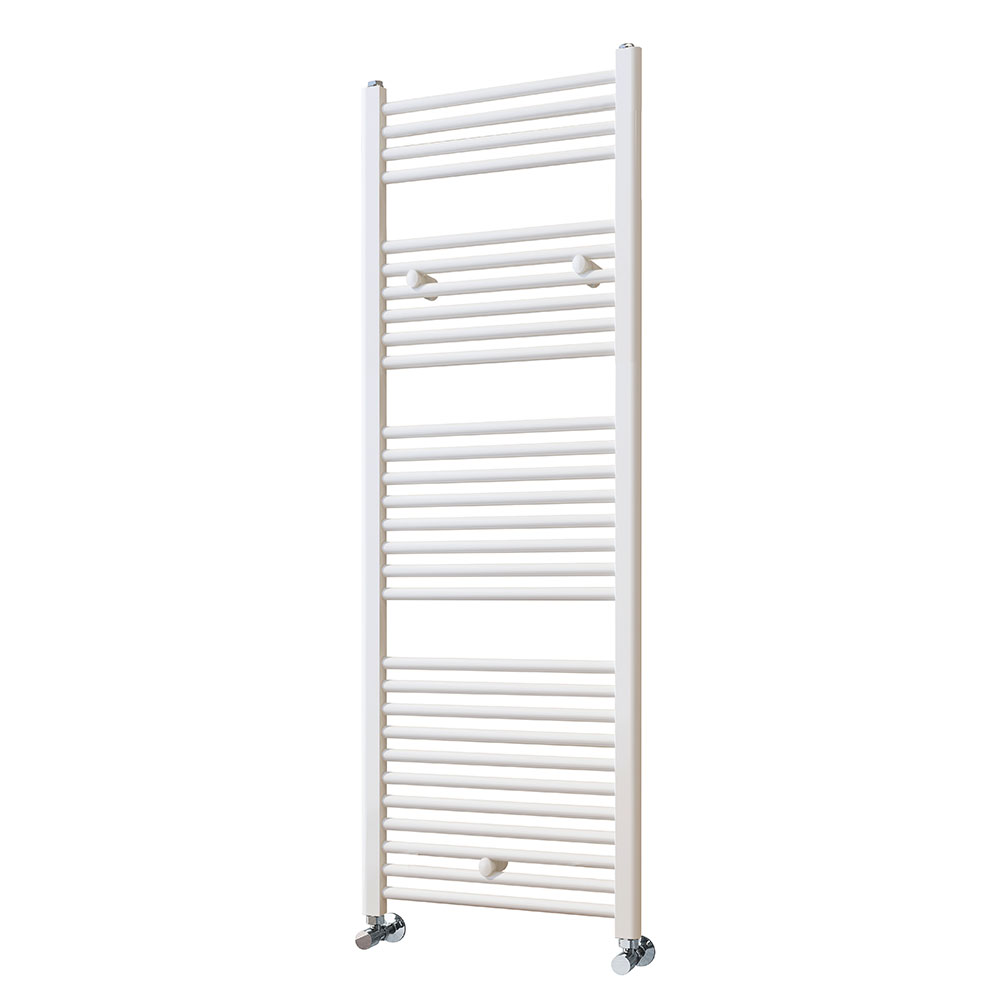 Secatoallas Radiador circuito calefacción de 150 cm x 50 cm BLANCO brillo - Imagen 2