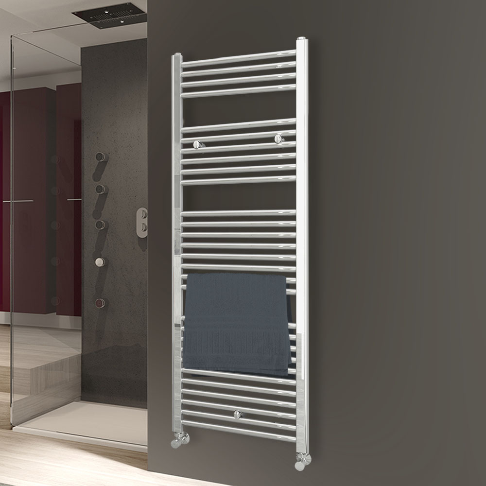 Secatoallas Radiador circuito calefacción de 150 cm x 50 cm CROMO brillo - Imagen 4