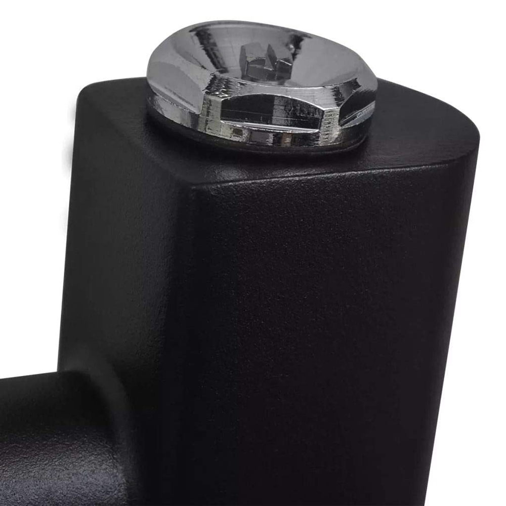 Set Soportes radiador SECATOALLAS NEGRO mate fabricado en ABS - Imagen 4