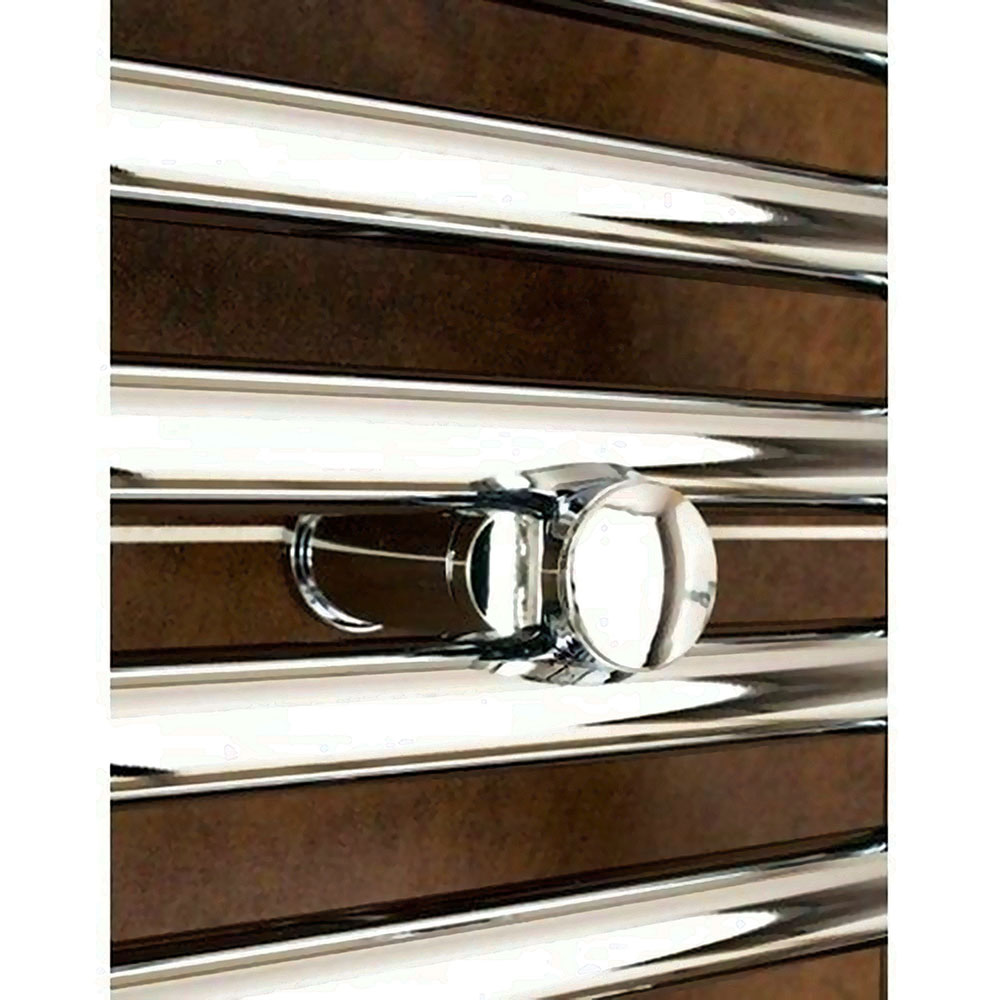 Secatoallas Radiador eléctrico de 80 cm x 50 cm CROMO brillo - Imagen 3