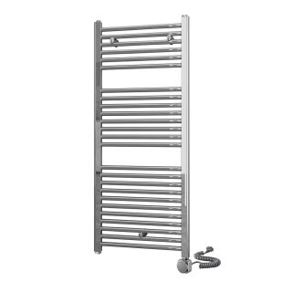 Secatoallas Radiador eléctrico de 120 cm x 50 cm CROMO brillo