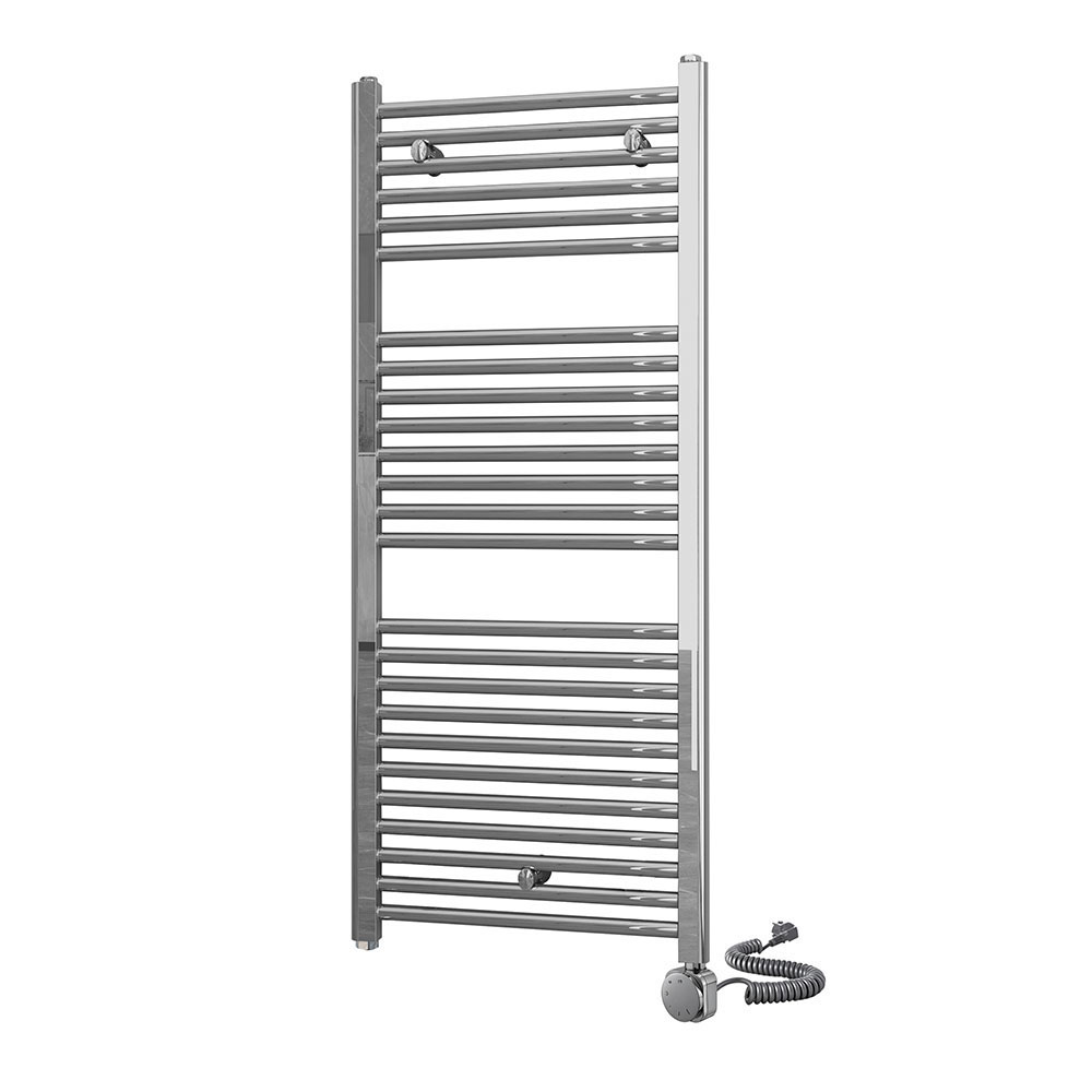 Secatoallas Radiador eléctrico de 120 cm x 50 cm CROMO brillo