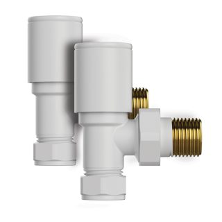 Válvula Llave radiador SECATOALLAS BLANCO mate