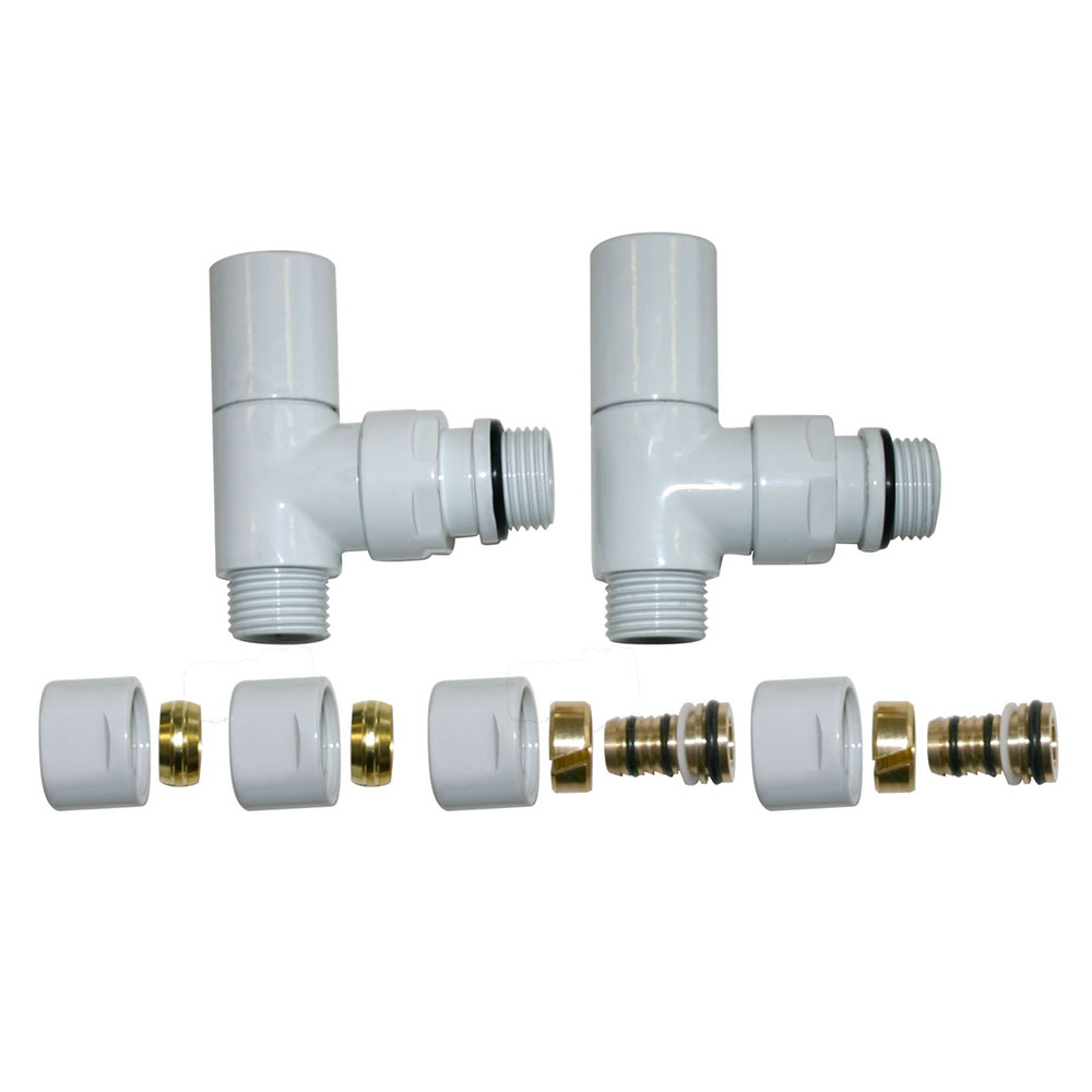 Válvula Llave radiador SECATOALLAS BLANCO mate - Imagen 4