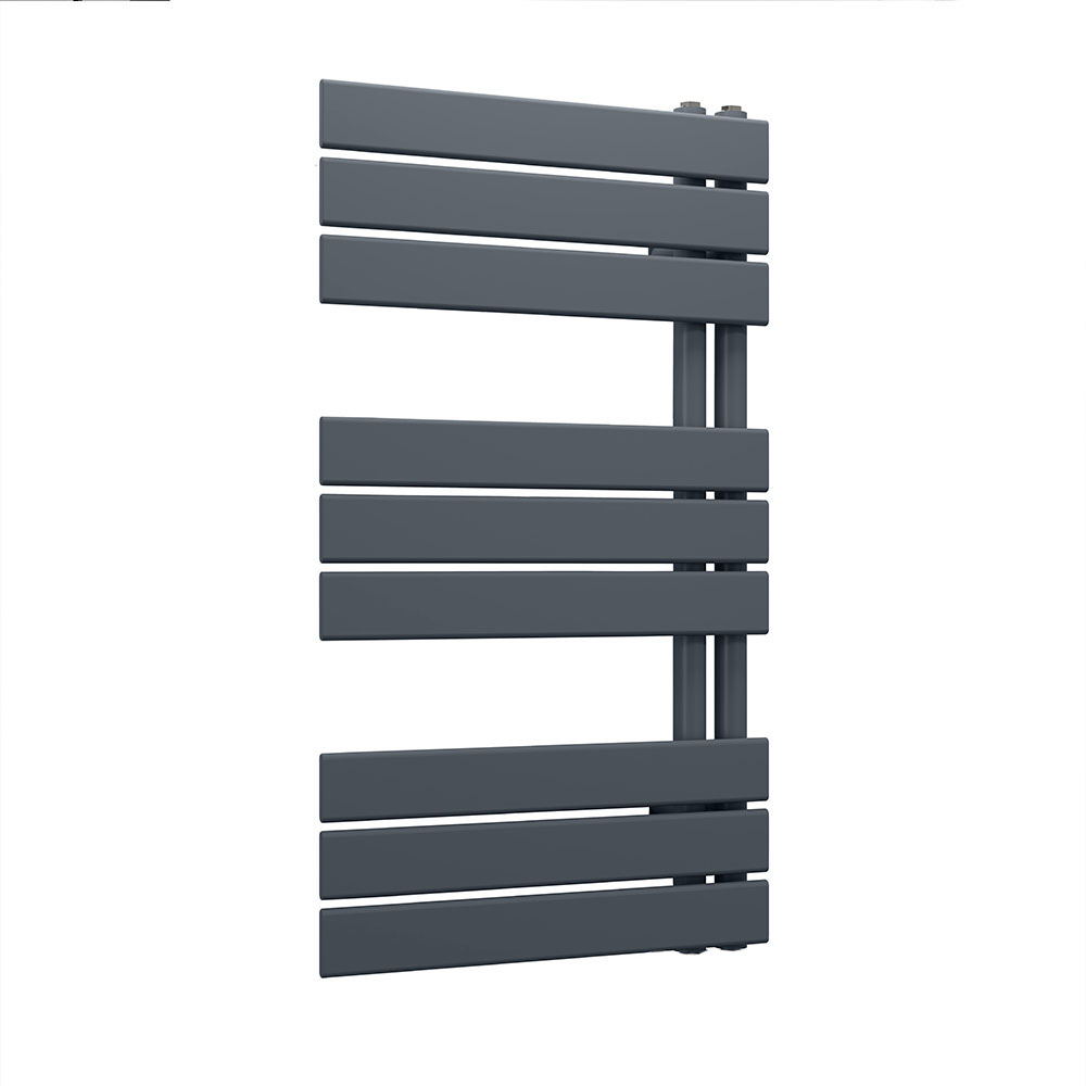 Secatoallas Radiador circuito calefacción de 90 cm x 50 cm GREY grafito antracita mate - Imagen 2