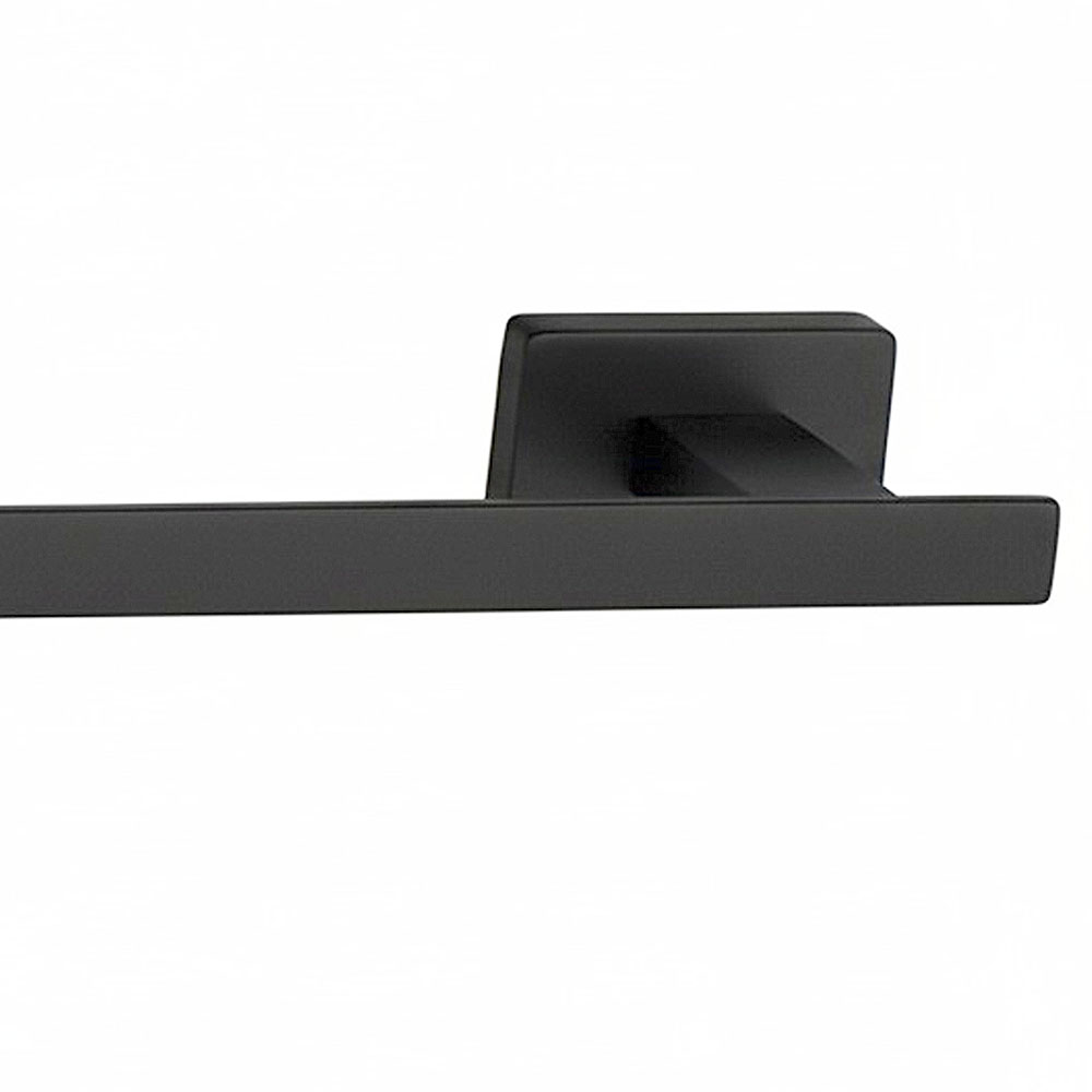 Toallero de barra SERRANO de 30 cm negro mate - Imagen 2
