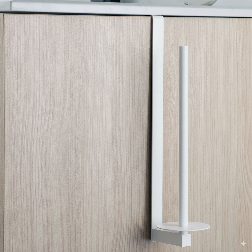 Percha lateral portarrollos BLANCO MATE - Imagen 4