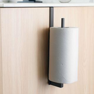 Percha lateral portarrollos GUN METAL