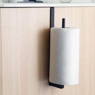 Percha lateral portarrollos NEGRO MATE