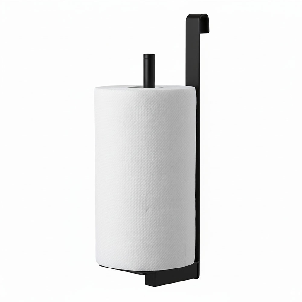 Percha lateral portarrollos NEGRO MATE - Imagen 3