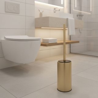 Escobillero redondo ORO CEPILLADO