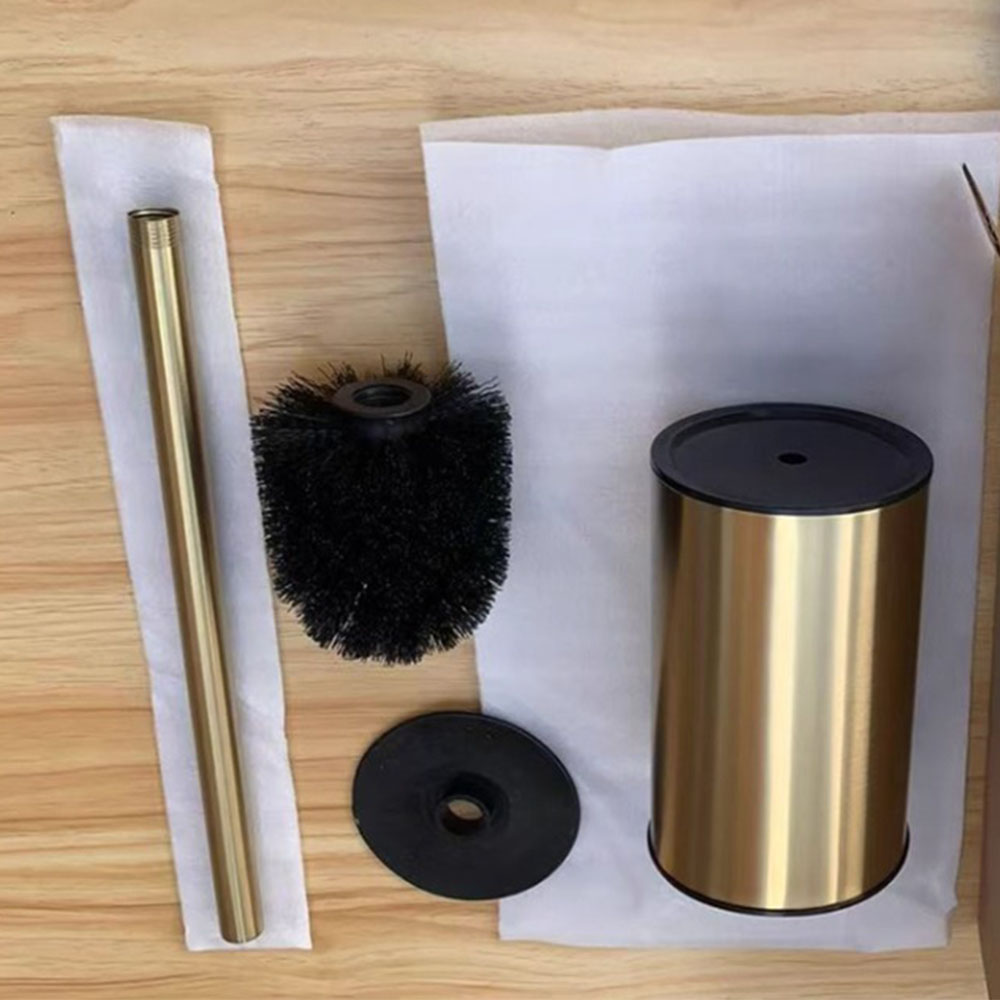 Escobillero redondo ORO CEPILLADO - Imagen 3