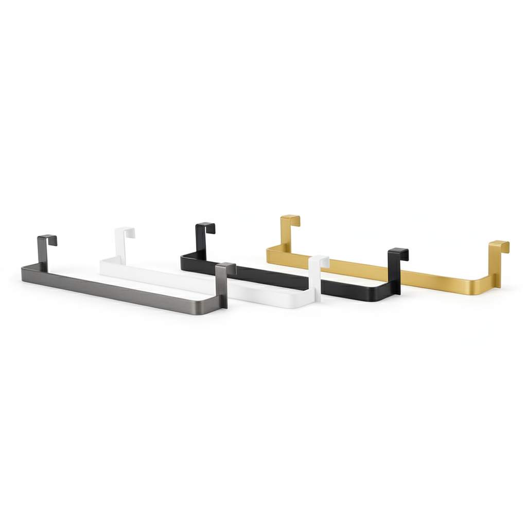 Toallero sin taladros de 29 cm CROMO brillo - Imagen 8