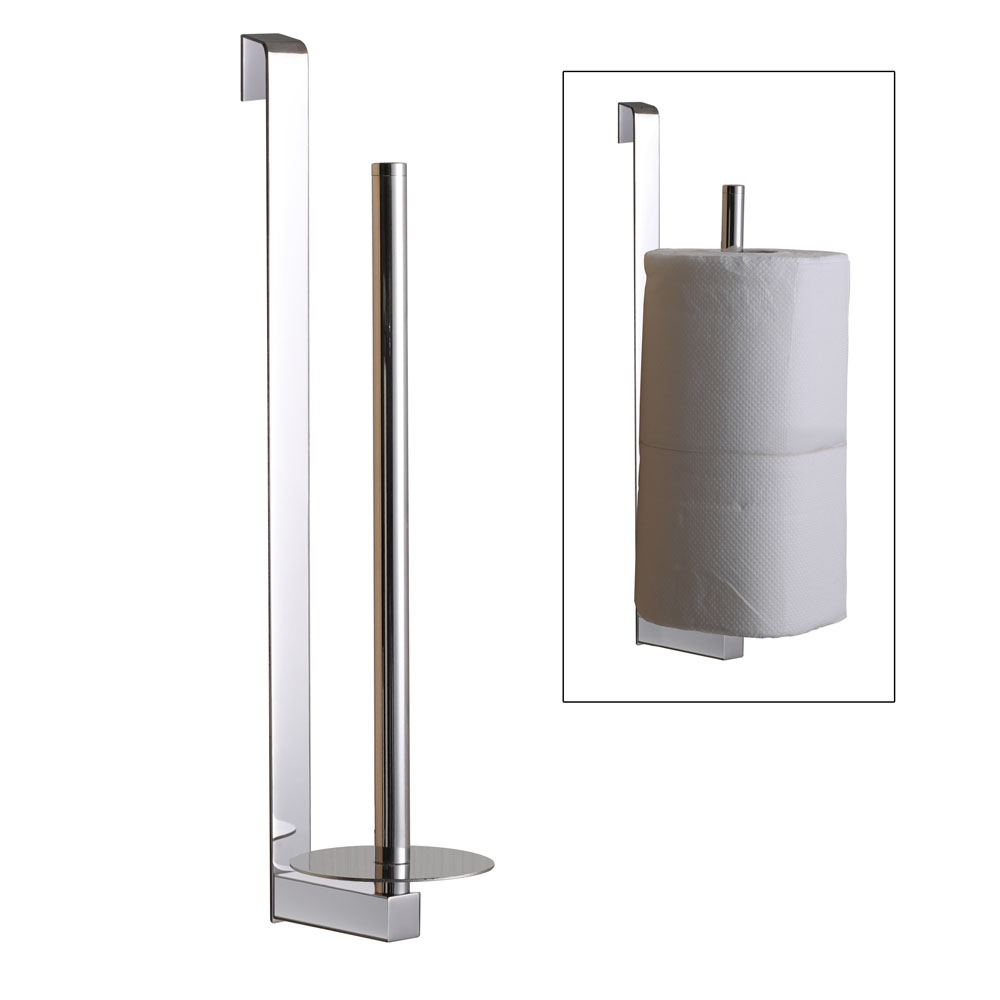 Percha lateral portarrollos CROMO brillo - Imagen 6