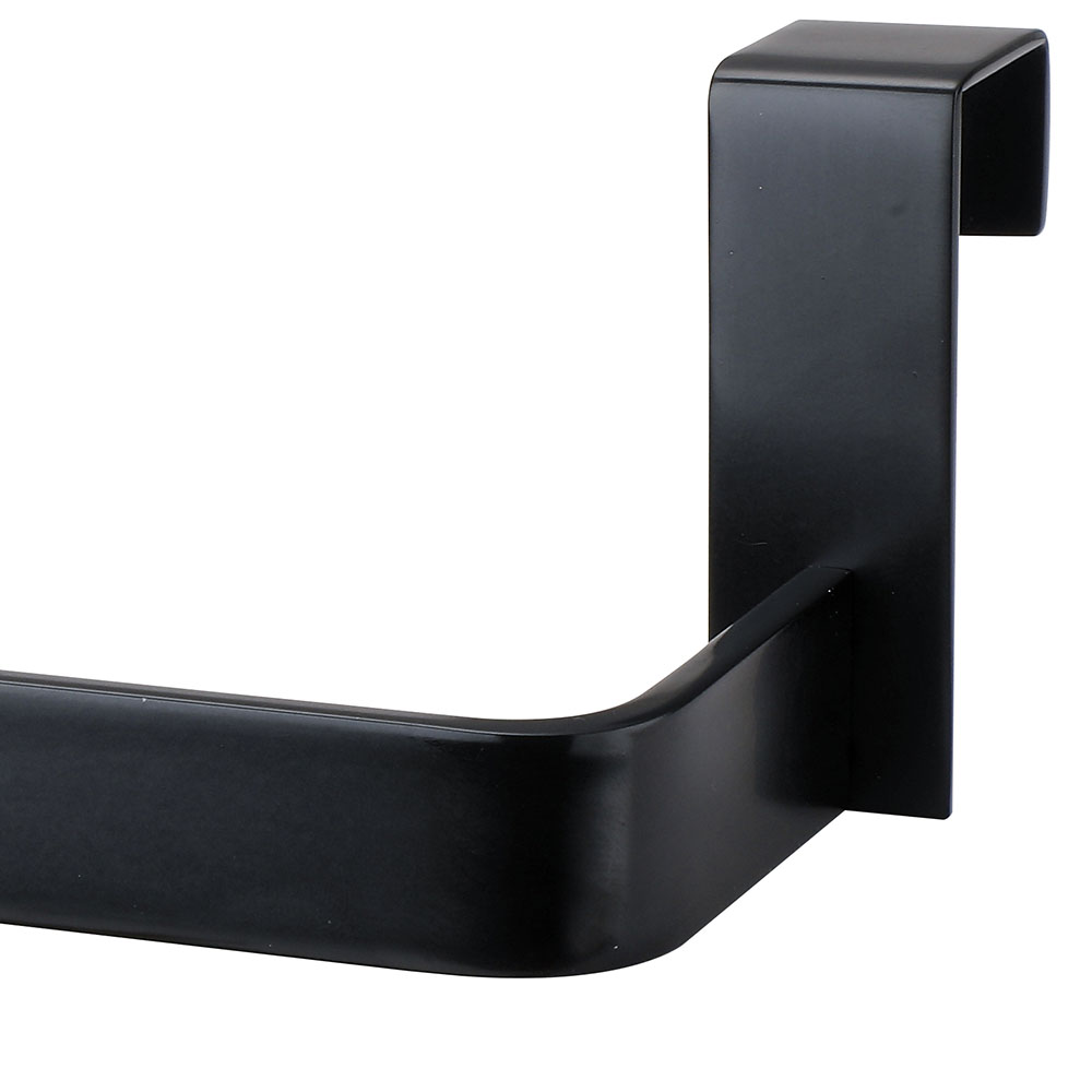 Toallero sin taladros de 29 cm NEGRO mate - Imagen 4