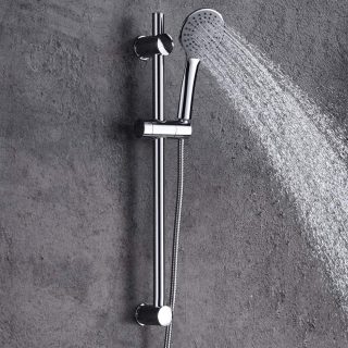 Barra Ducha con equipo ARAGONES de 65,5 cm CROMO brillo