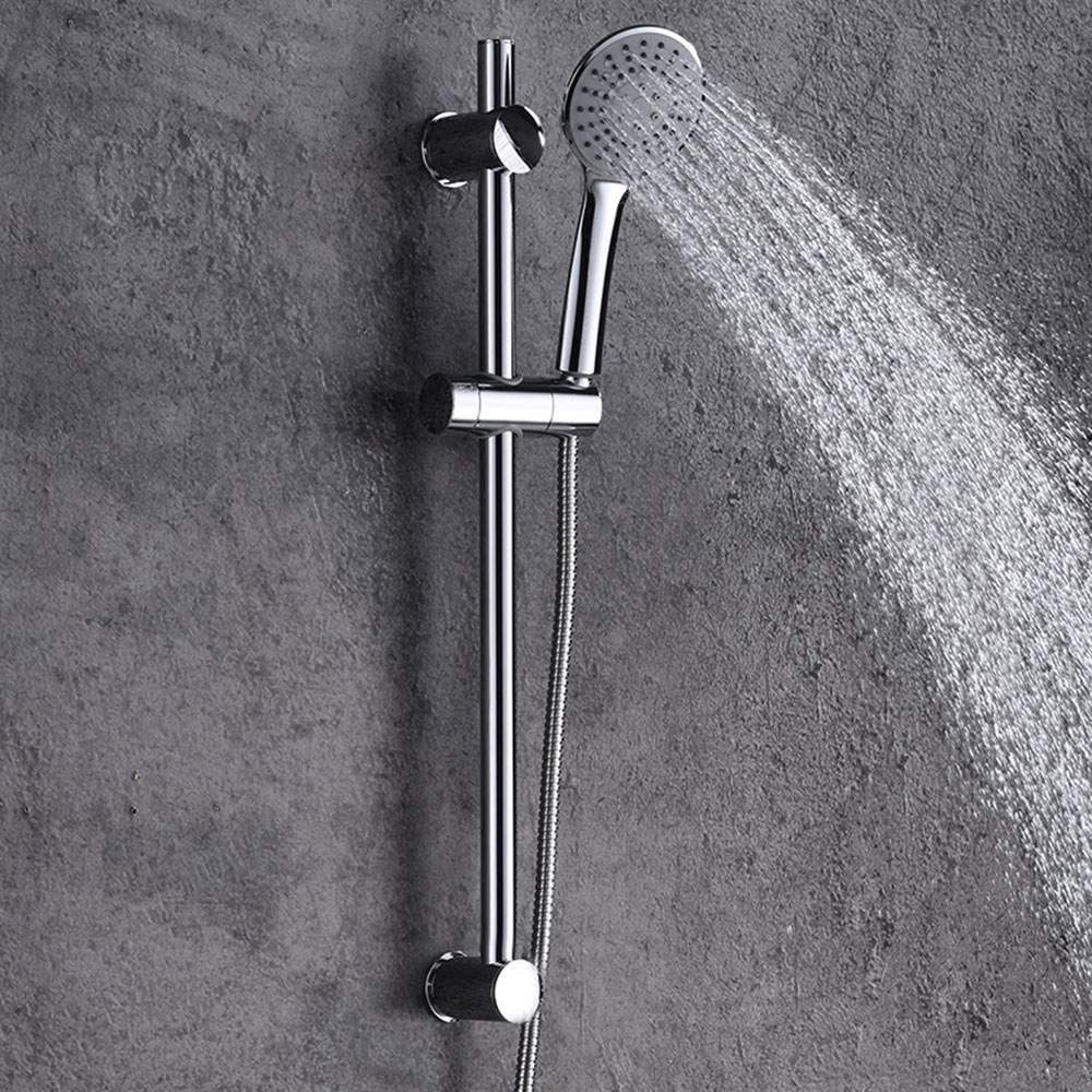 Barra Ducha con equipo ARAGONES de 65,5 cm CROMO brillo