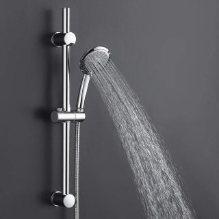 Barra Ducha con equipo DURAN de 65,5 cm CROMO brillo