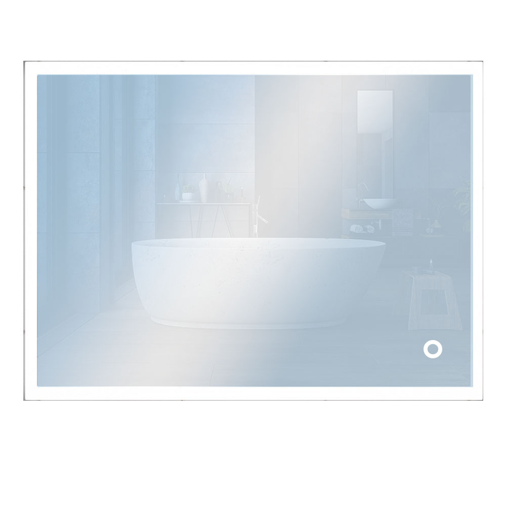 Espejo Led URIBE 25W rectangular de 80 cm x 60 cm espejo 6000K - Imagen 2