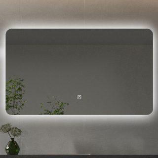 Espejo Led FOSTER 30W rectangular de 80 cm x 70 cm espejo 6000K