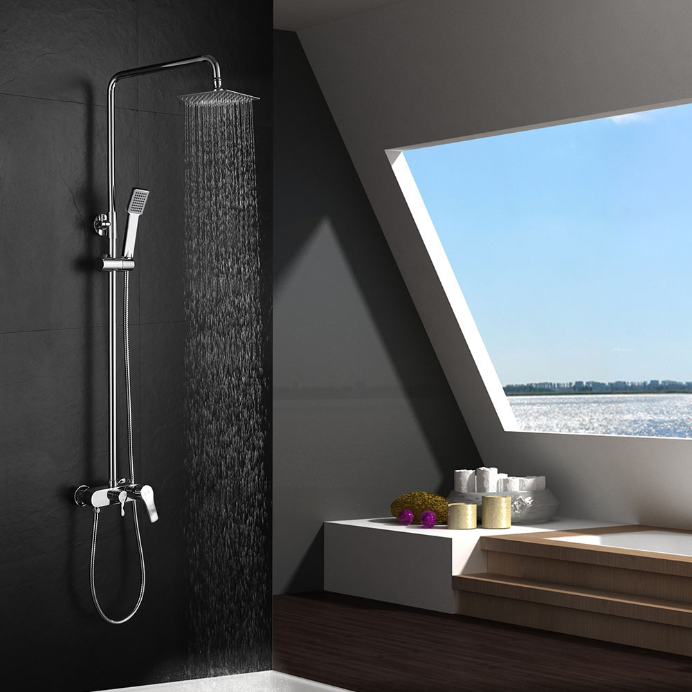 Pack columna y grifo monomando NADAL CROMO brillo - Imagen 6